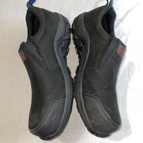 Merrell Mens Safety Shoes Size 13 M Black Leather Steel Toe Oil & Slip Resistant - Picture 5 of 12